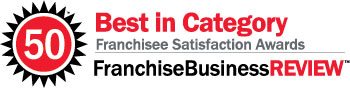 50 Best in Category: Franchisee Satisfaction Awards