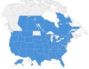 Map of APA Locations