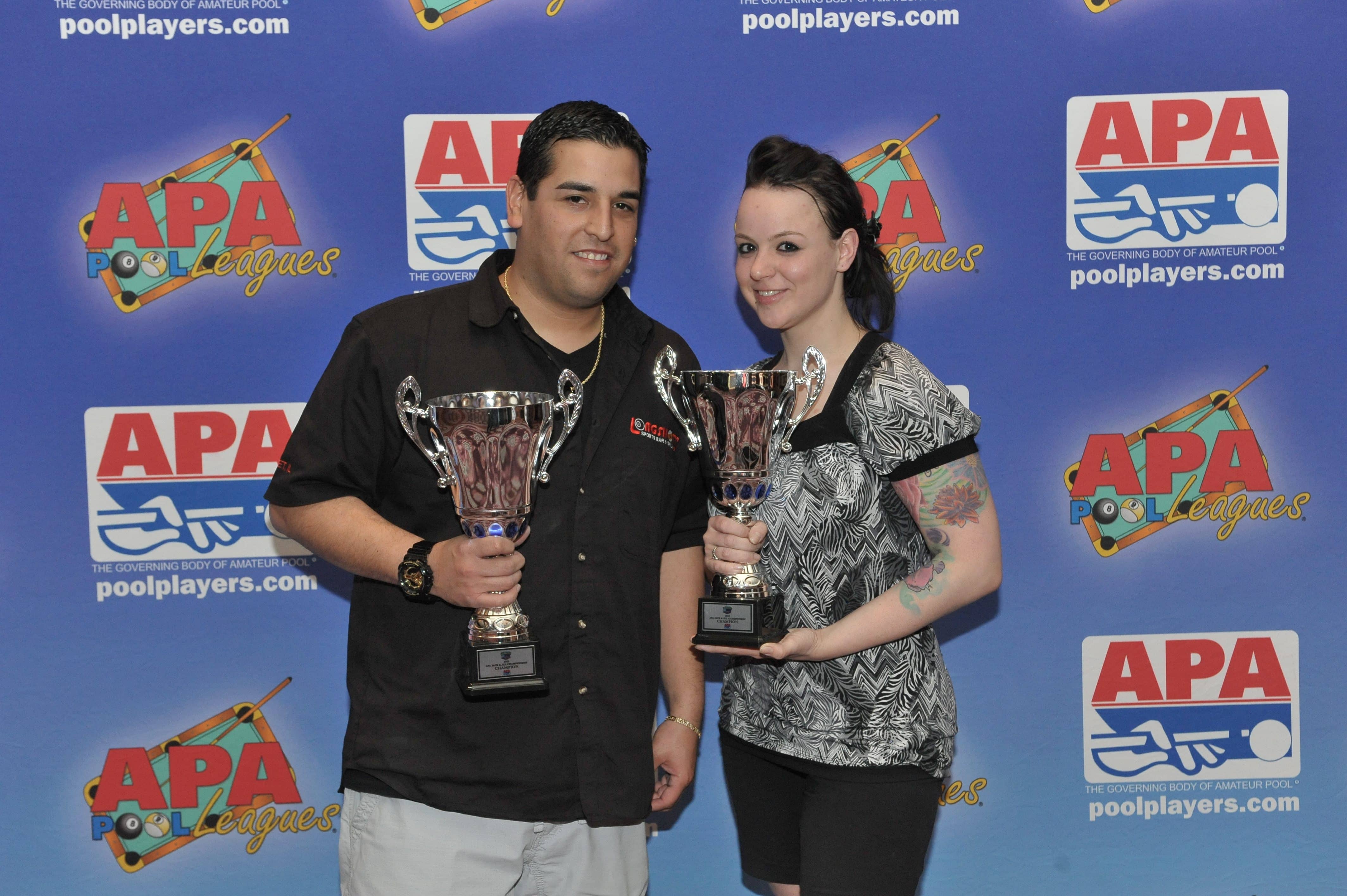 2013 APA Jack & Jill Doubles Championship Final Results
