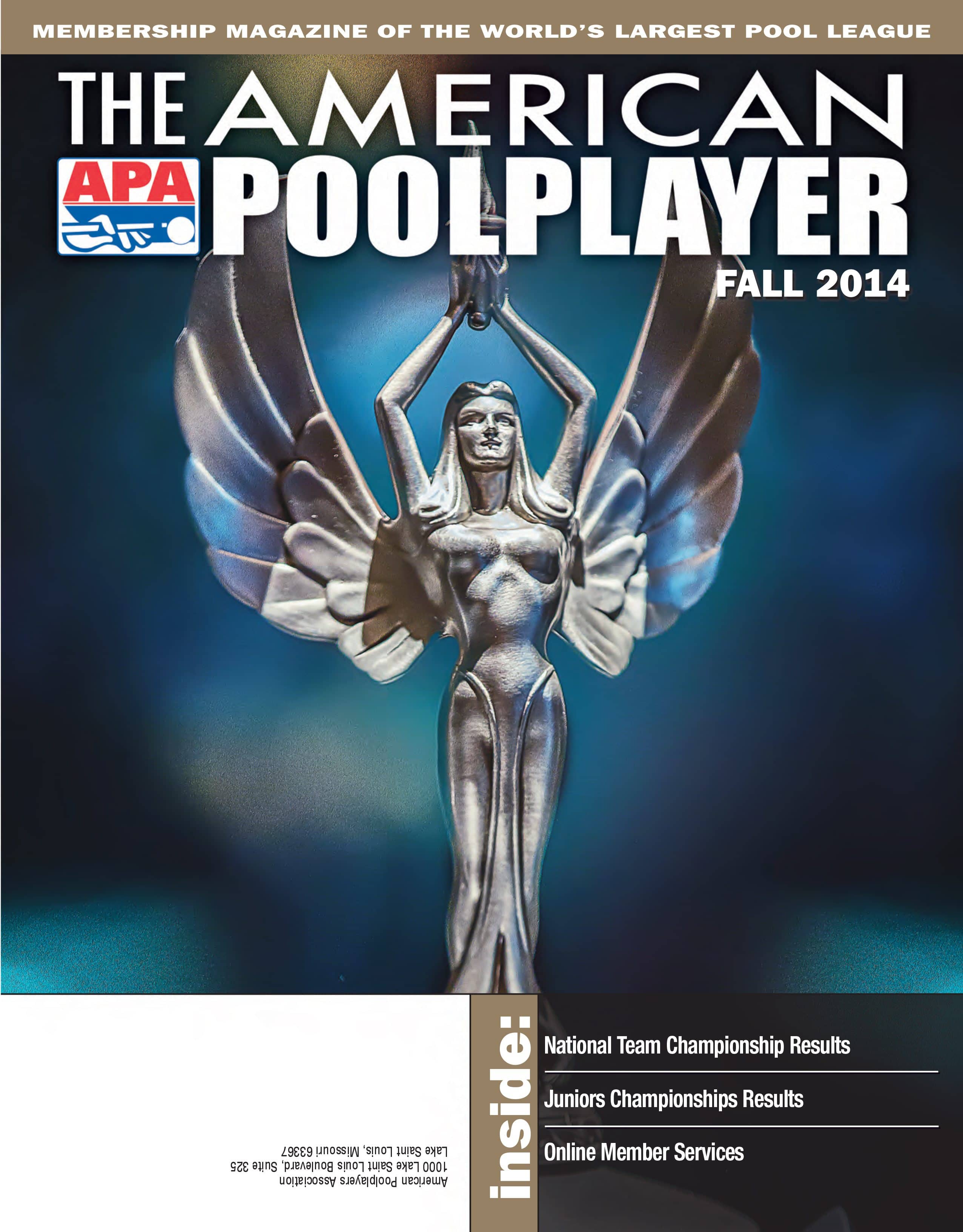 Fall 2014 Issue of The American Poolplayer Magazine