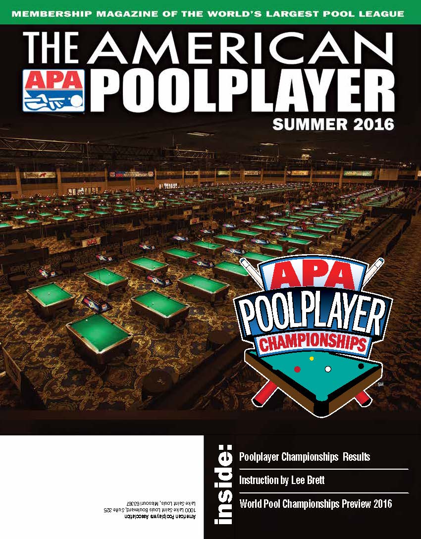 Summer 2016 Issue of The American Poolplayer Magazine