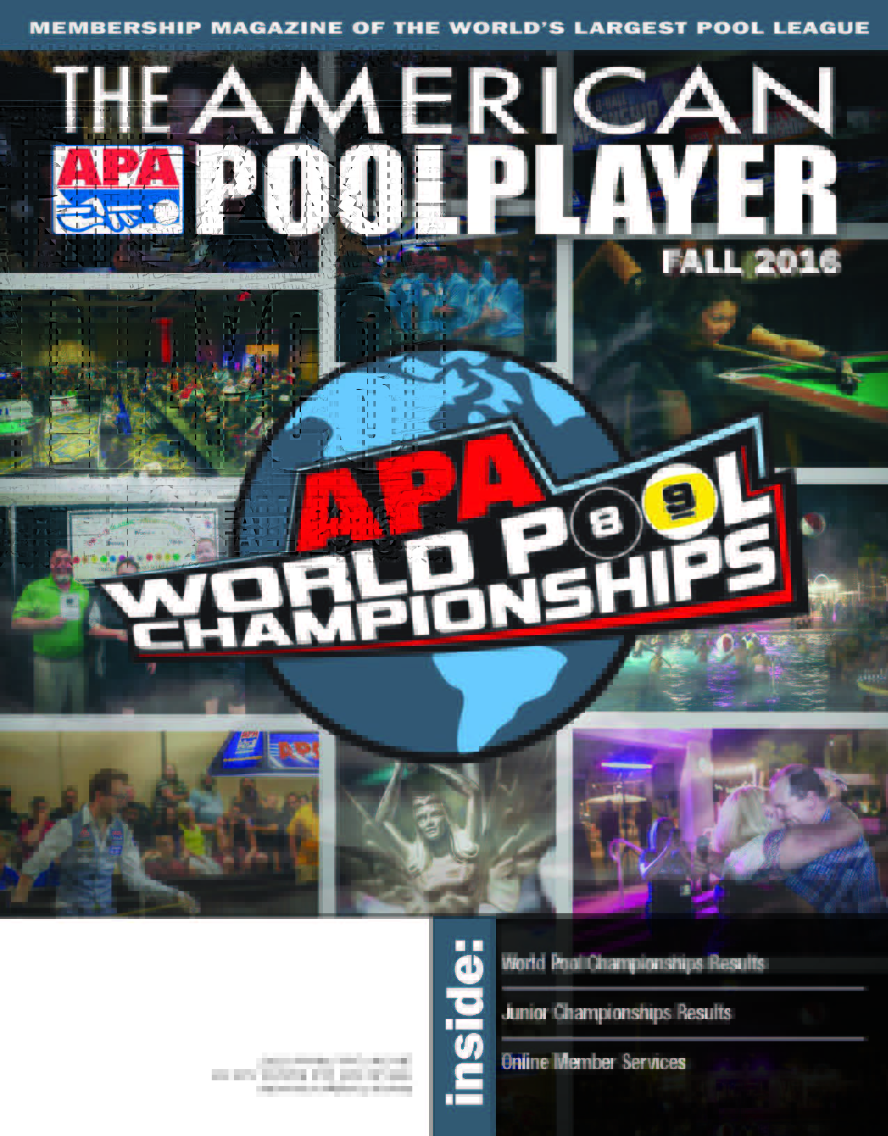 Fall 2016 Issue of The American Poolplayer Magazine