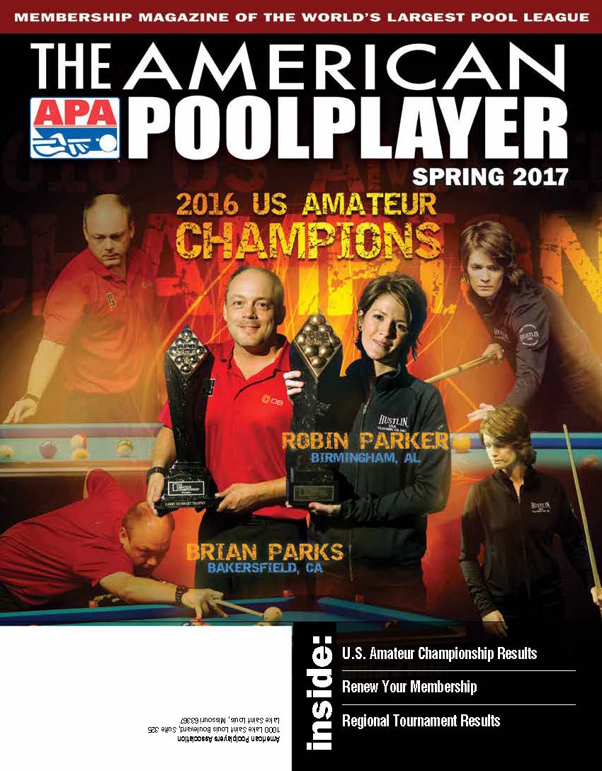 Spring 2017 Issue of The American Poolplayer Magazine
