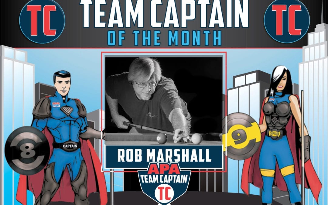 Team Captain of the Month: Rob Marshall