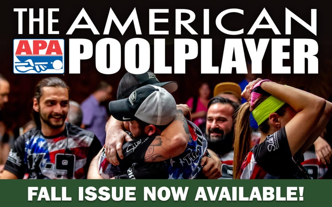 Fall 2019 Issue of The American Poolplayer Magazine