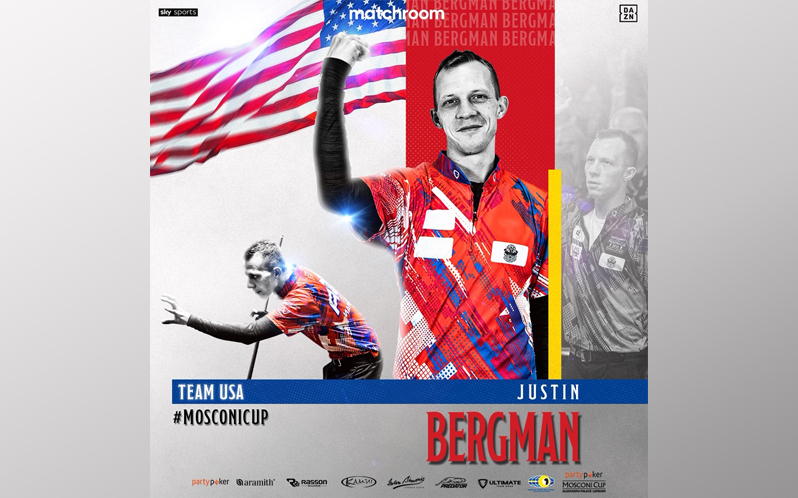 Bergman Selected for 5th Mosconi Cup Appearance