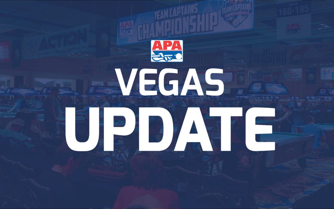 APA Moving Forward with Vegas Championships