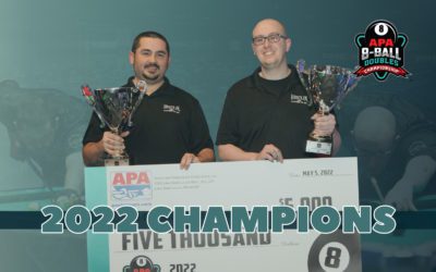 2022 8-Ball Doubles Final Results