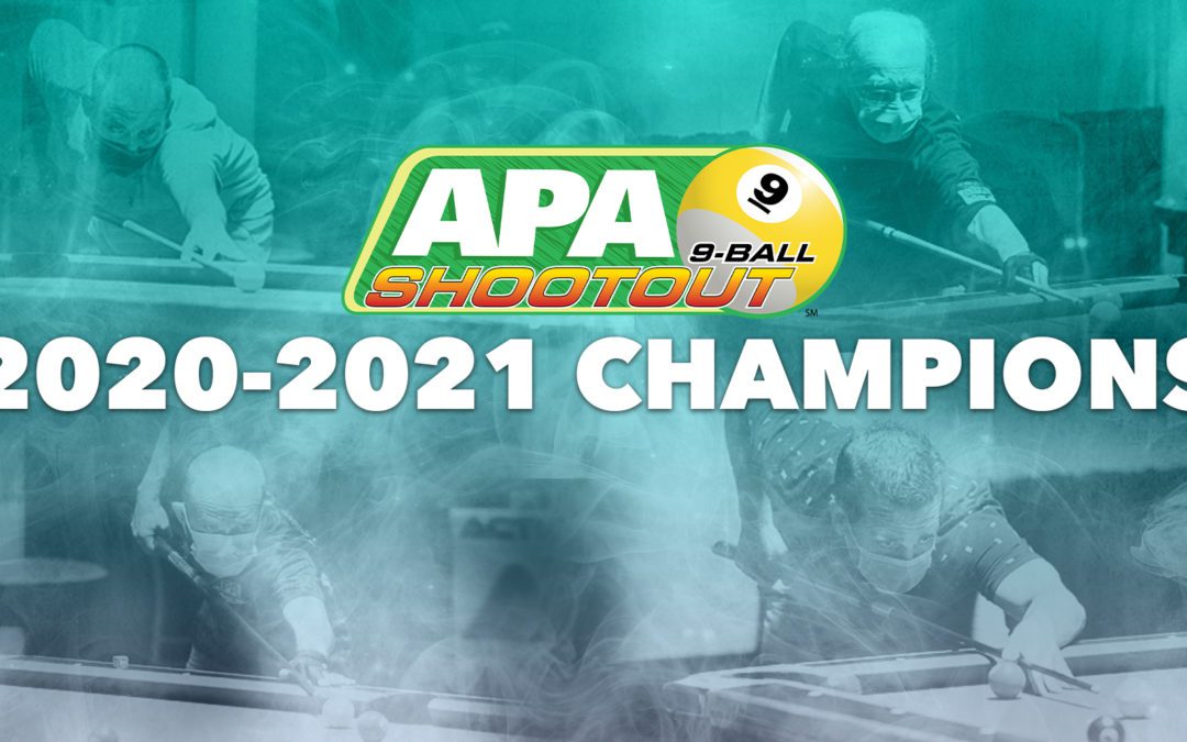 2020-2021 APA 9-Ball Shootout Final Results