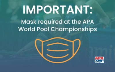 Important: Masks Required at the APA World Championships
