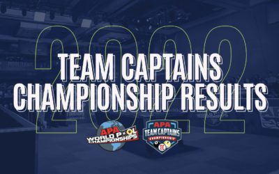 2022 Team Captains Championship Results