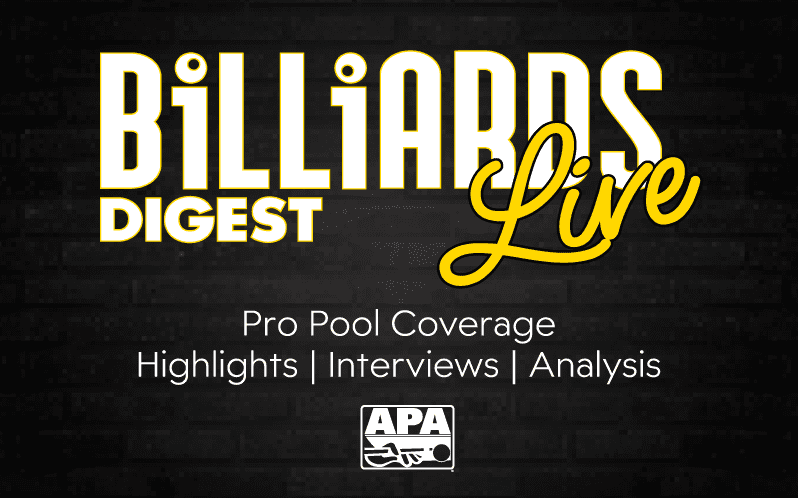 APA Teams Up with Billiards Digest to Create Ground-Breaking New Show