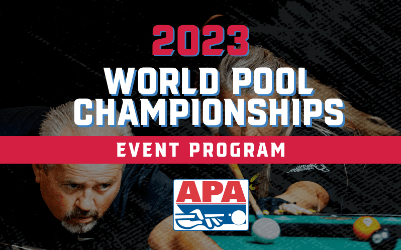 2023 World Pool Championships Event Program
