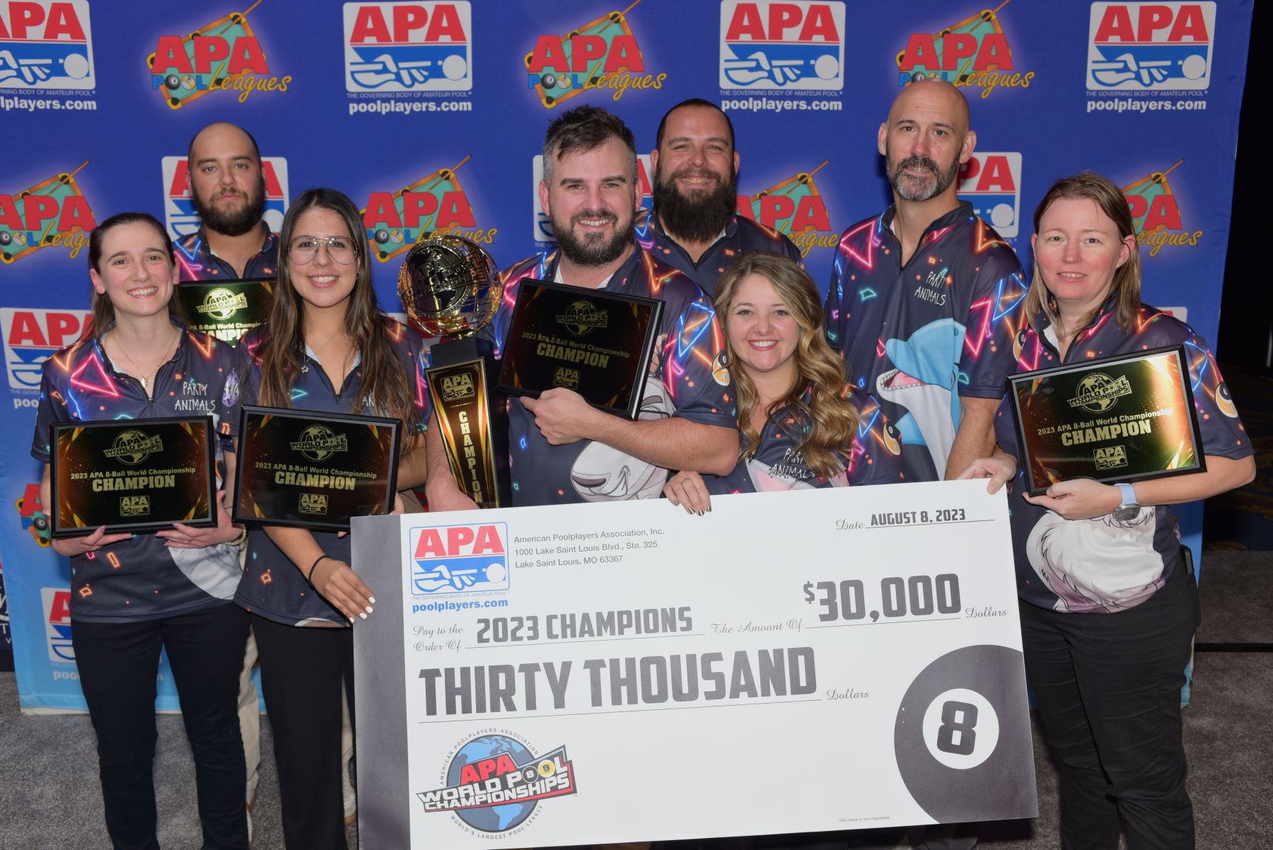 2023 APA 8-Ball World Championship Results