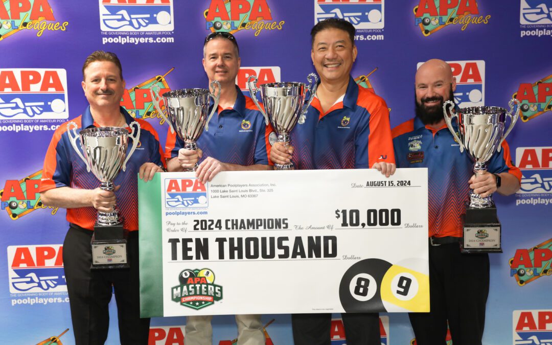 2024 Masters Championship Results American Poolplayers Association