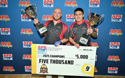 2025 9-Ball Doubles Final Results