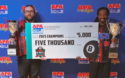 2025 8-Ball Doubles Final Results