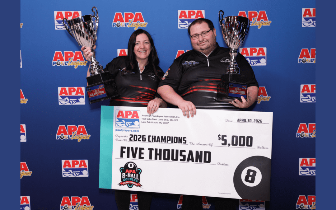 2026 8-Ball Doubles Final Results
