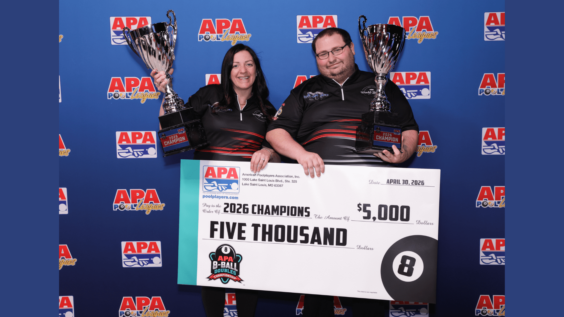 CuePoint billiards news cover image for 2026 APA 8-Ball Doubles Championship Concludes with Exciting Final