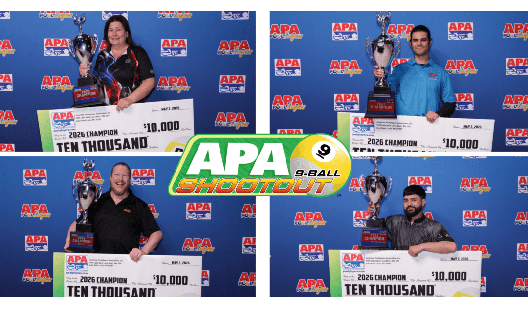 2026 APA 9-Ball Shootout Final Results