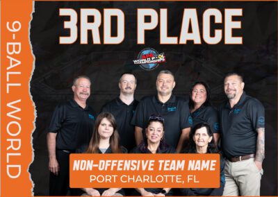 Non-Offensive Team Name of Port Charlotte, FL