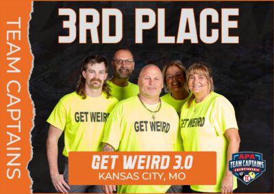 3rd Place: Get Weird 3.0 of Kansas City, MO