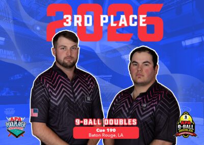 3rd Place: Cue 190 of Baton Rouge, LA