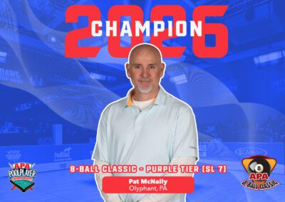 Pat McNally of Olyphant, PA