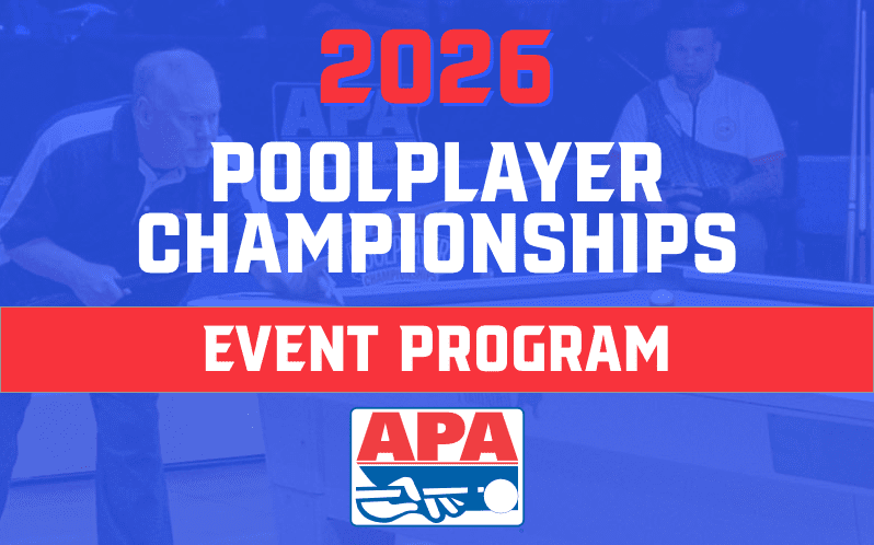 2026 Poolplayer Championships Event Program