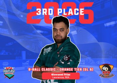 Giovanni Frias of Lawrence, MA