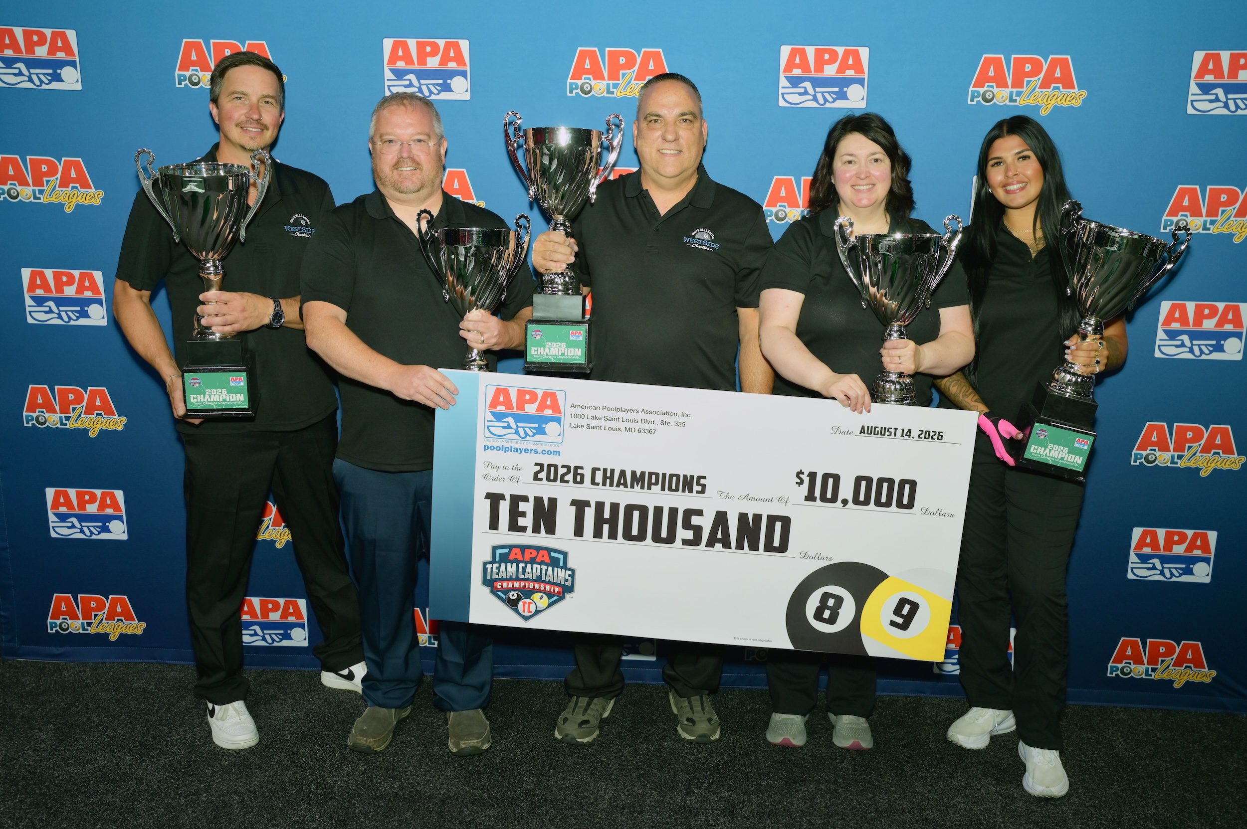 CuePoint billiards news cover image for 2026 Team Captains Championship Final Results Announced