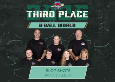 3rd Place: Slop Shots of Prairieville, LA