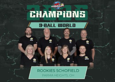 Rookies Schofield of Parma Heights, OH